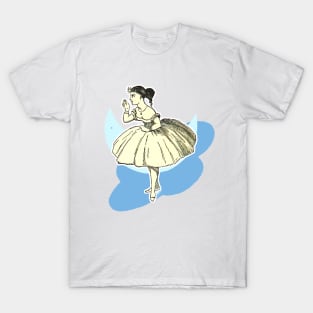 Ballerina in the clouds T-Shirt